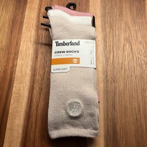 NEW Timberland Women’s Super Soft Crew Socks (3pk )